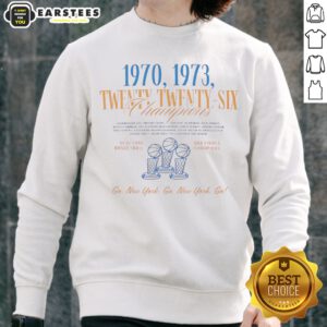 Original New York Knicks 1970 1973 Twenty Twenty Six Champions Sweatshirt