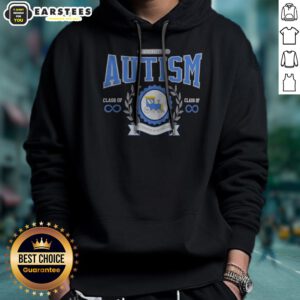 Original University Of Autism Train Infinity Symbol Class Of Autismus Spectrumus Hoodie