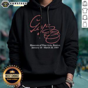 Premium Goya Museum Of Fine Arts Boston January 18 March 26 1989 hoodie featuring artistic design