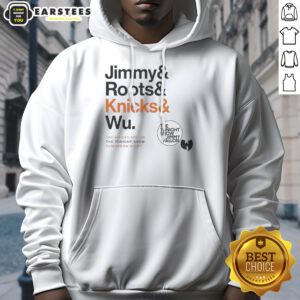 Premium Jimmy And Roots And Knicks And Wu New York Knicks Hoodie