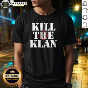 Premium Kill The Klan Anti Racism Crosshair Target Graphic Statement