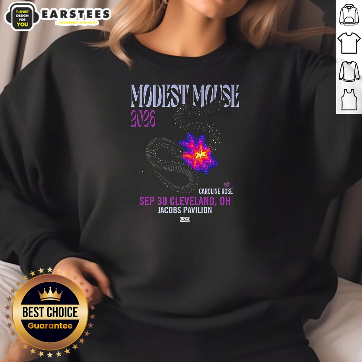 Premium Modest Mouse House Of Blues Sweatshirt Premium Modest Mouse House Of Blues Sweatshirt