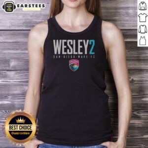 Premium San Diego Wave FC Wesley 2 San Diego Wave FC tank top featuring vibrant team colors and logo.