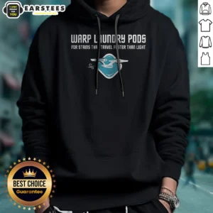 Premium Warp Speed Laundry Pods Fast Stain Removal Geek Hoodie