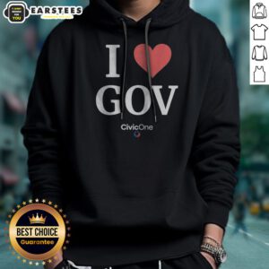 Pretty I Heart Gov Hoodie