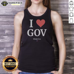 Pretty I Heart Gov Tank Top