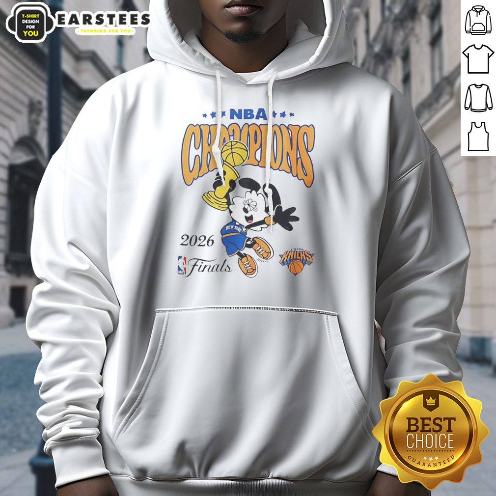 Pretty New York Knicks X Verdy 2026 NBA Championship Hoodie
