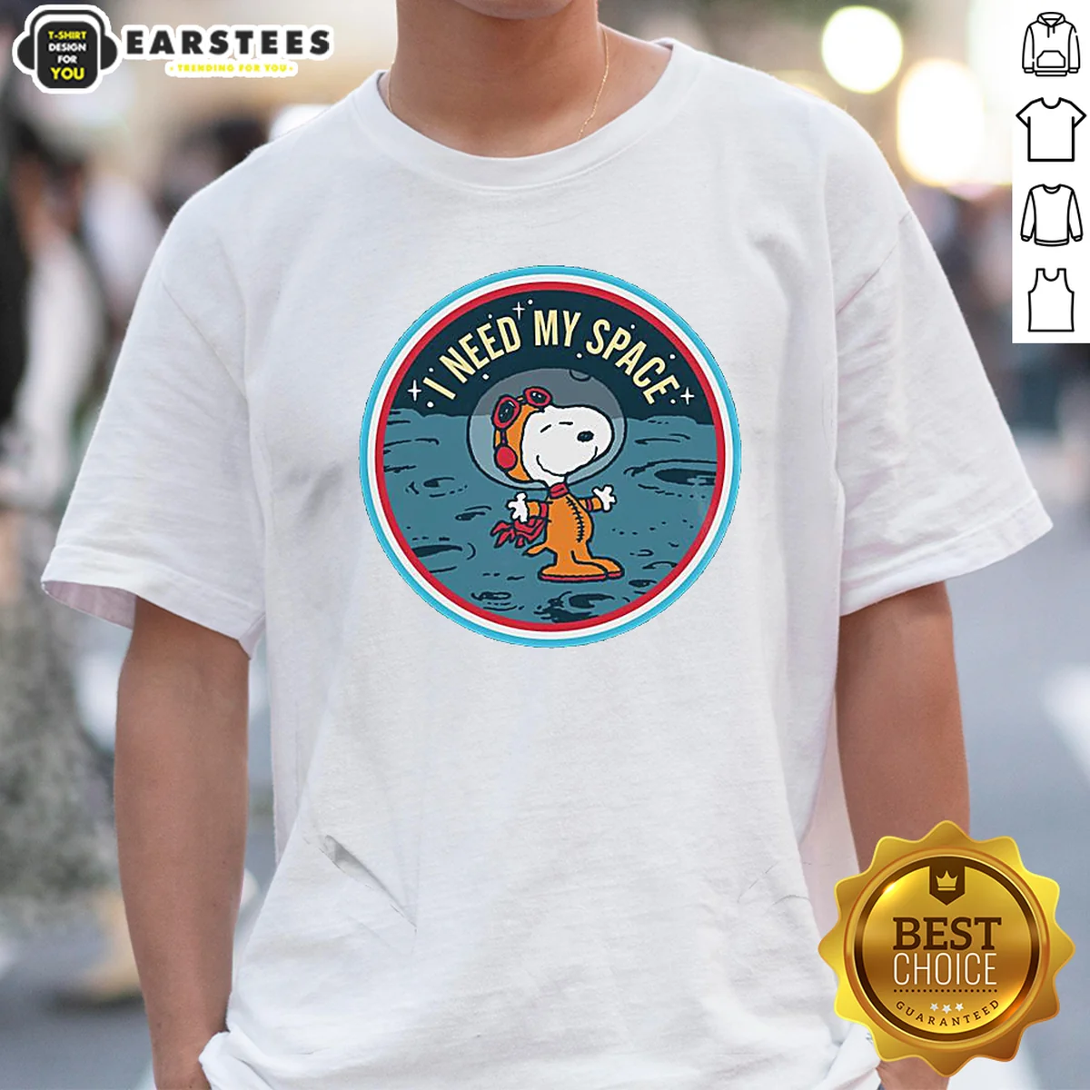 Pretty Peanuts Snoopy On The Moon Shirt Pretty Peanuts Snoopy On The Moon Shirt