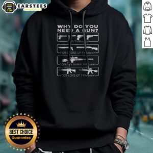 Pretty Why Do You Need A Gun For Tyranny For Close Up Tyranny For Far Away Tyranny Hoodie