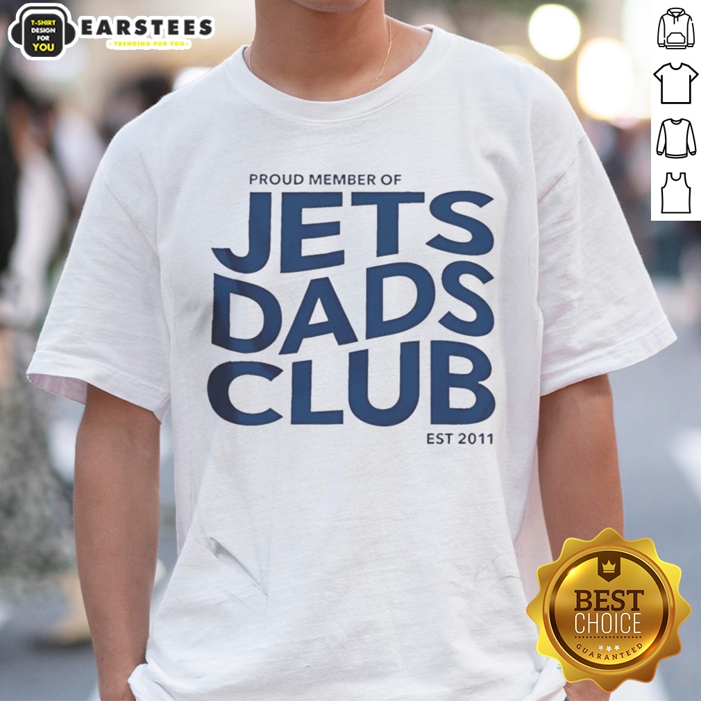Pretty Winnipeg Jets Proud Member Of Jets Dads Club Est 2011 shirt on Classic Shirt Pretty Winnipeg Jets Proud Member Of Jets Dads Club Est 2011 shirt shown as a classic shirt preview
