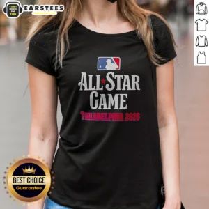 Top Philadelphia 2026 MLB All Star Game USA 250 Ladies Shirt