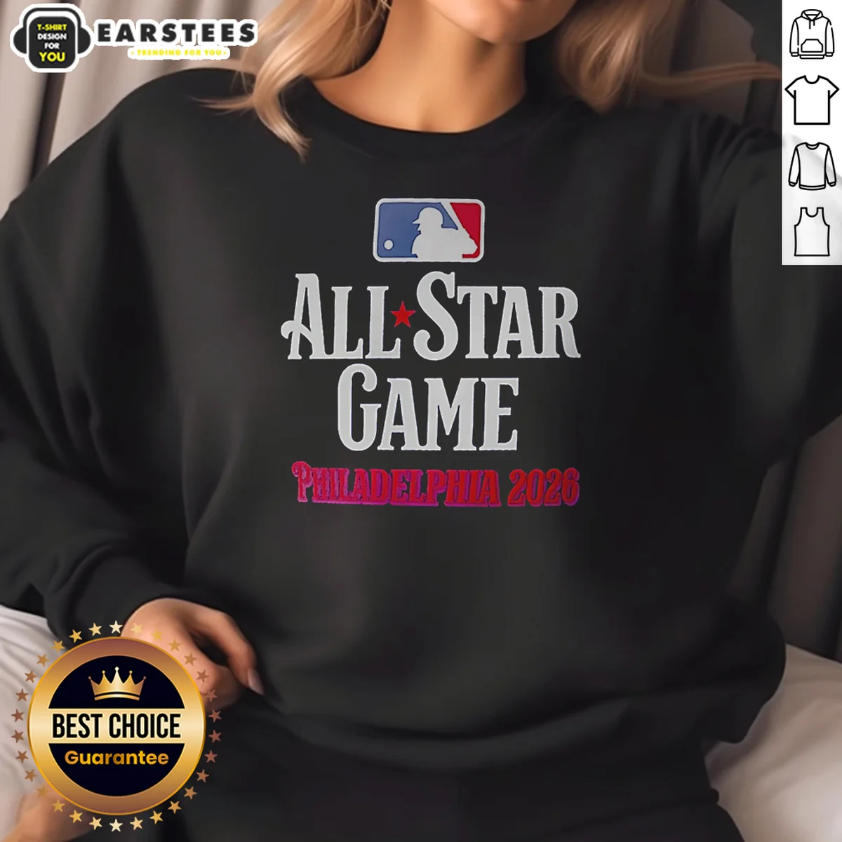 Top Philadelphia 2026 MLB All Star Game USA 250 Sweatshirt
