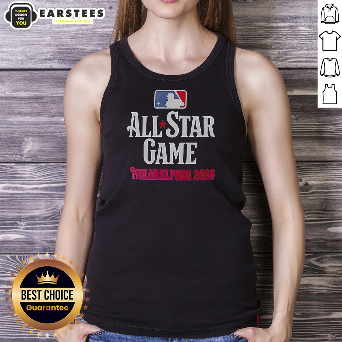 Top Philadelphia 2026 MLB All Star Game USA 250 Tank Top