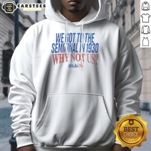 United States Men National Soccer Team 1930 World Cup We Got To The Semifinal hoodie featuring classic design