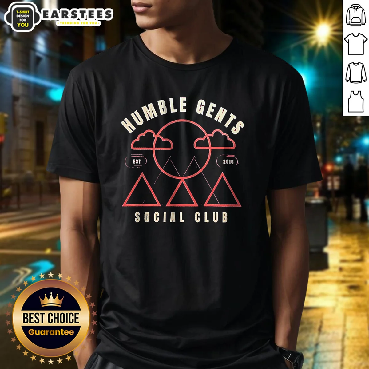Good Humble Gents Social Club EST Shirt Good Humble Gents Social Club EST Shirt