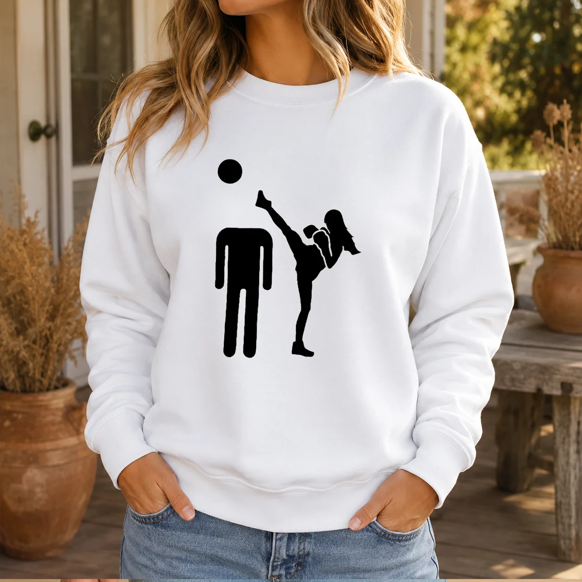 Good Kick Him Funny Sweater
