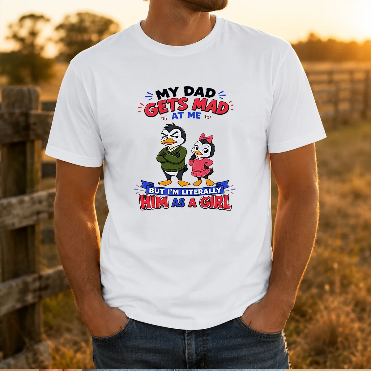 Good Penguin My Dad Gets Mad Shirt Good Penguin My Dad Gets Mad Shirt