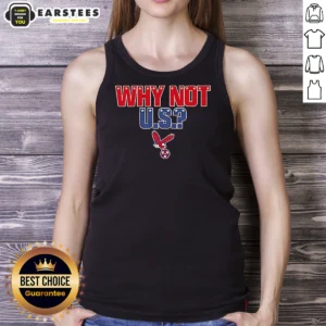 Good United States Men National Soccer Team USMNT Why Not US Soccer Ball Eagle Tank Top