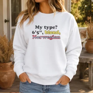 Hot My Type 6'5 Blond Norwegian Sweater