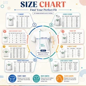 Size chart for Official Kid'S Boston Legacy Soccer Player Ash showing measurements in inches and cm