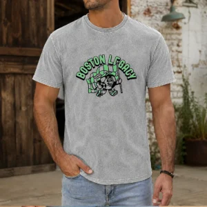 Official Kid'S Boston Legacy Soccer Player Ash Washed T-Shirt