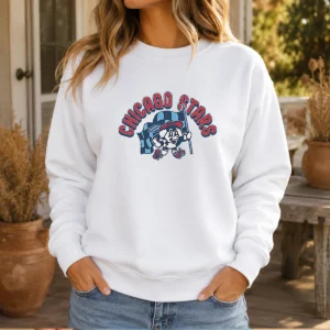Official Kid'S Chicago Stars FC Soccer Player Blue Sweater