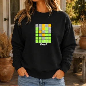 Premium Minesweeper Phew Grid Sweater