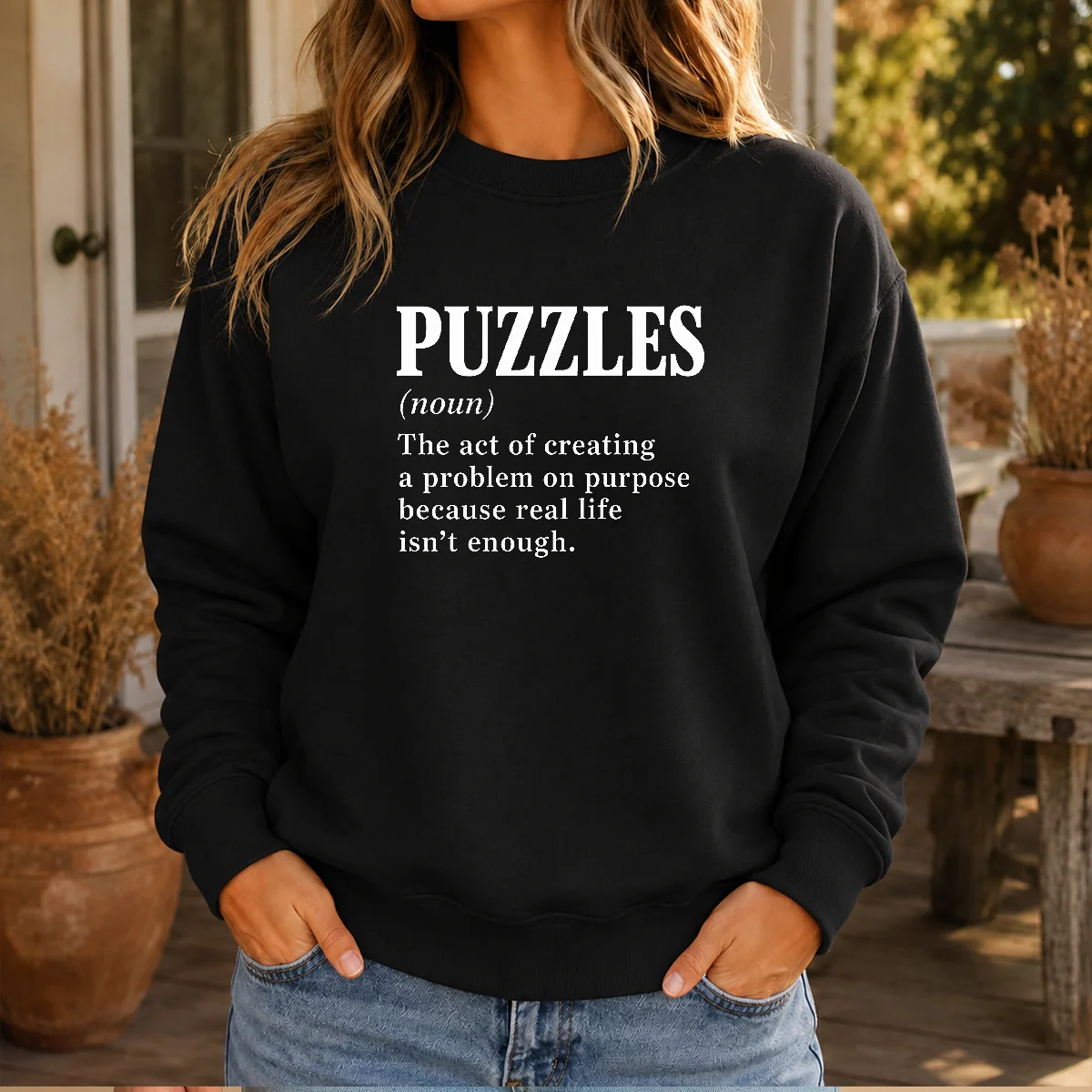 Premium Puzzles The Art Of Creating Problems Sweater