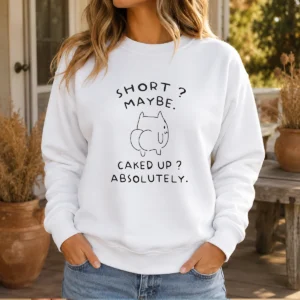 Pretty Short Maybe Caked Up Absolutely Cat Sweater