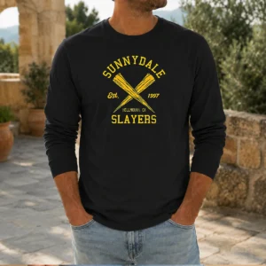 Pretty Vampire Slayers Long Sleeve Shirt