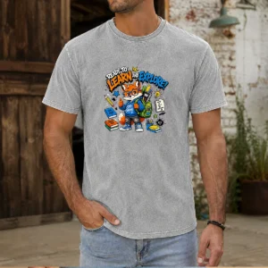 Top Back To School Fashion Fox Washed T-Shirt
