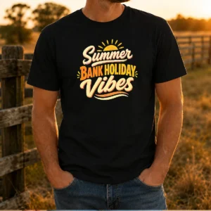 Top Summer Bank Holiday Cozy Typography Family Gatheri